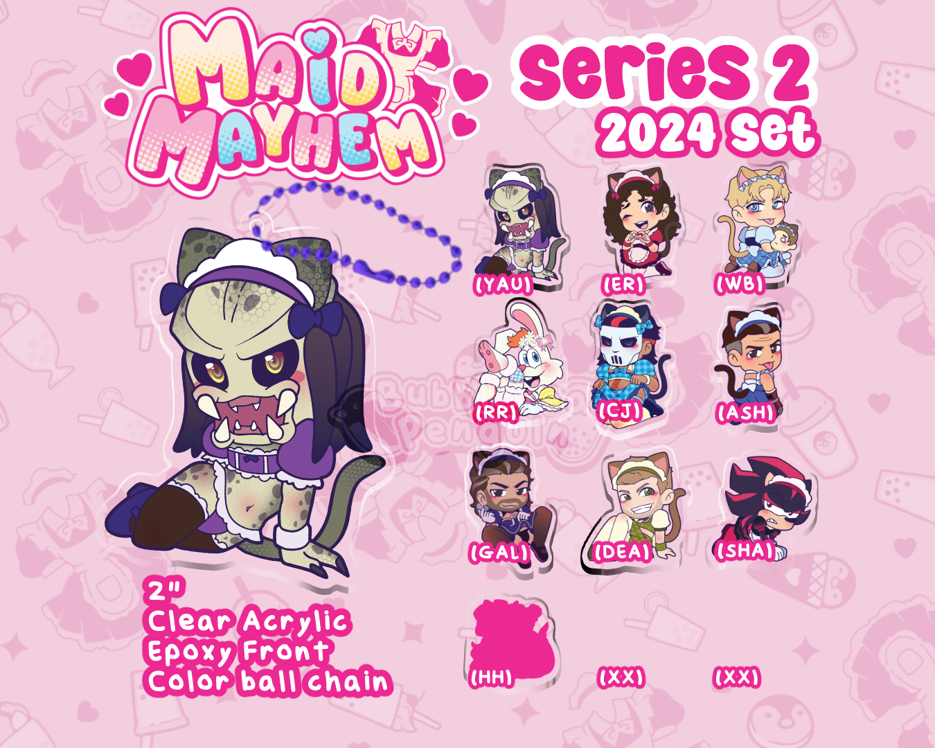 MAID MAYHEM 2IN CHARMS [SERIES 2: 2024 SET]