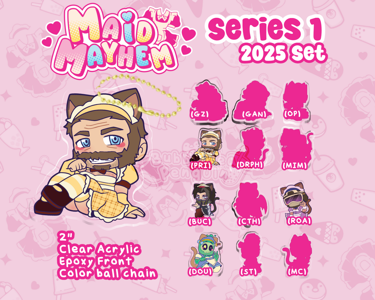 MAID MAYHEM 2IN CHARMS [SERIES 1: 2025 SET]