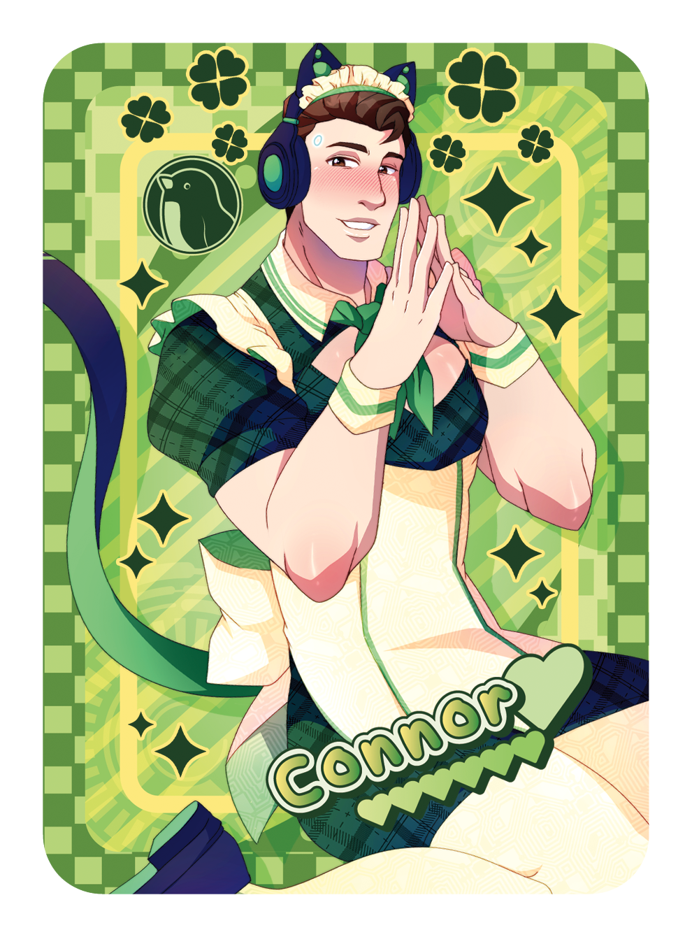 [PATREON EXCLUSIVE] CONNOR MAID TRADING CARD