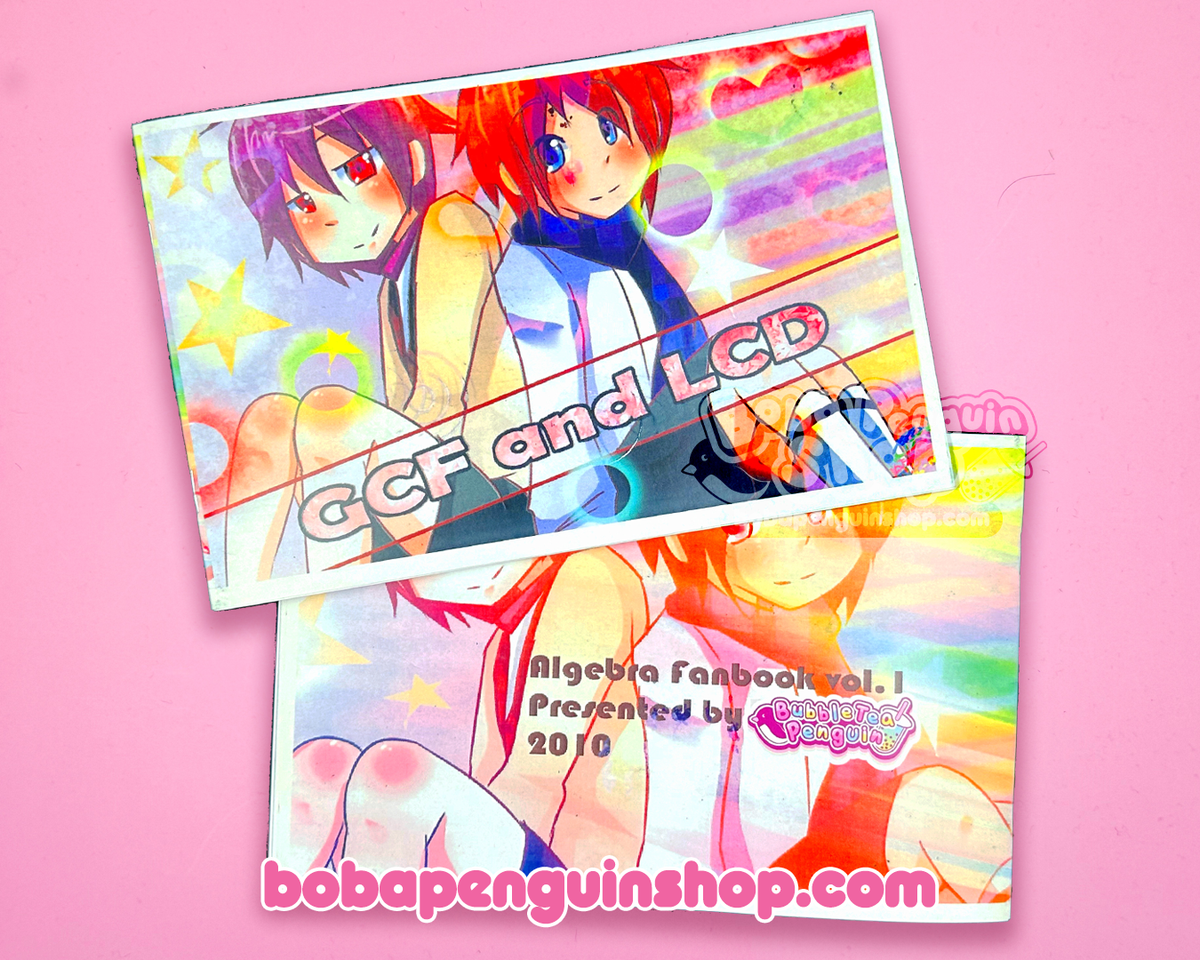MATH YAOI: GCF AND LCD 2026 ZINE REPRINT