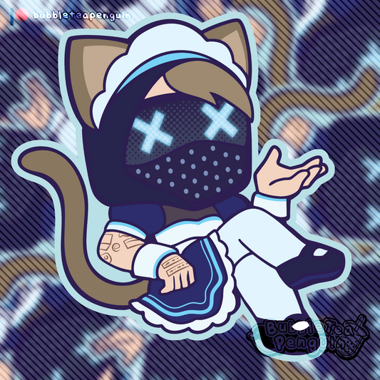 [PATREON EXCLUSIVE] WRENCH MAID STICKER