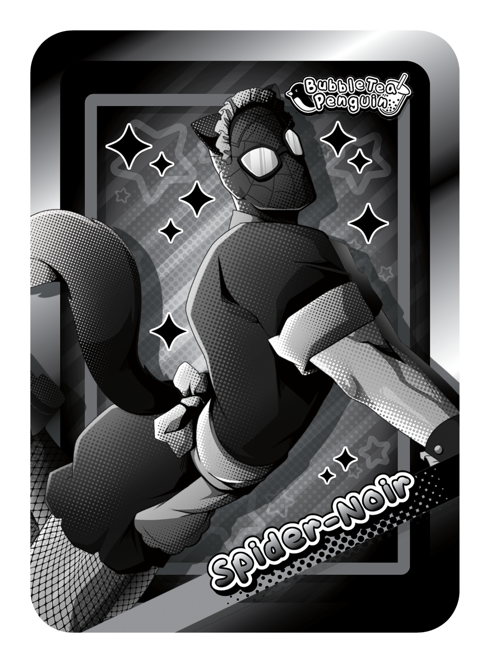 [PATREON EXCLUSIVE] SPIDER-NOIR MAID TRADING CARD