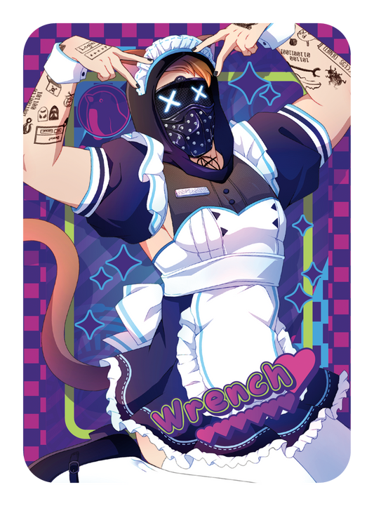 [PATREON EXCLUSIVE] WRENCH MAID TRADING CARD