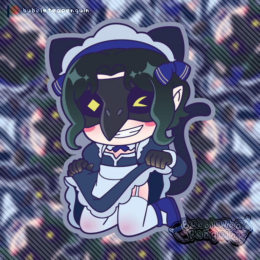 [PATREON EXCLUSIVE] DIRE CROWLEY MAID STICKER