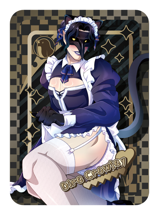 [PATREON EXCLUSIVE] DIRE CROWLEY MAID TRADING CARD