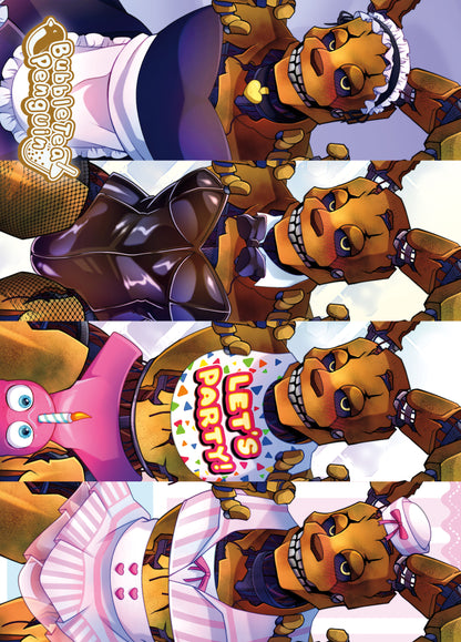 [PATREON EXCLUSIVE] SPRINGTRAP MAID 5 X 7 IN PRINT