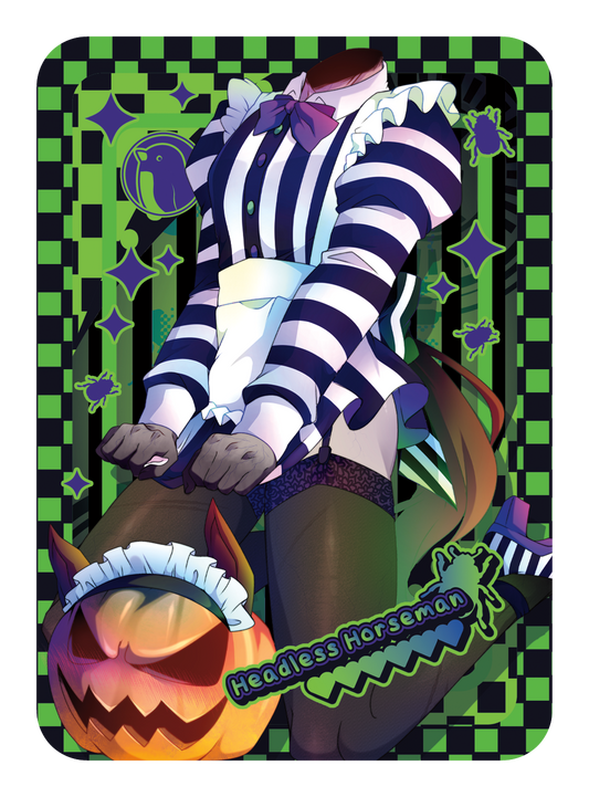 [PATREON EXCLUSIVE] HEADLESS HORSEMAN MAID TRADING CARD