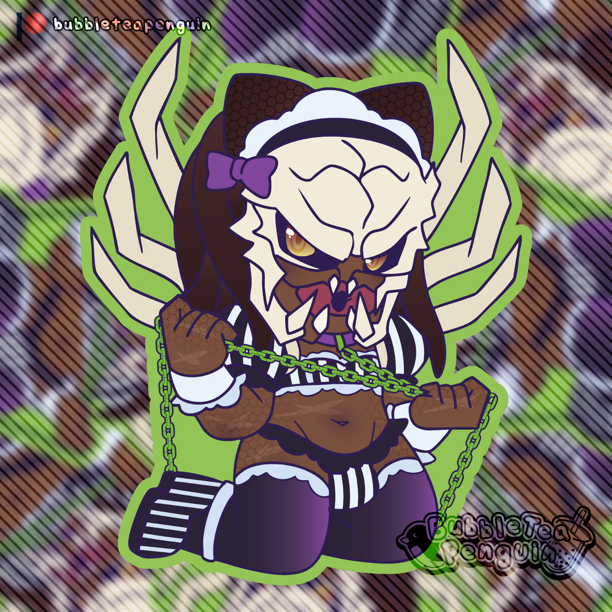 [PATREON EXCLUSIVE] GRENDEL KING MAID STICKER