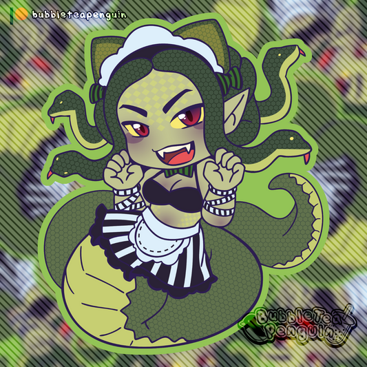 [PATREON EXCLUSIVE] MEDUSA MAID STICKER