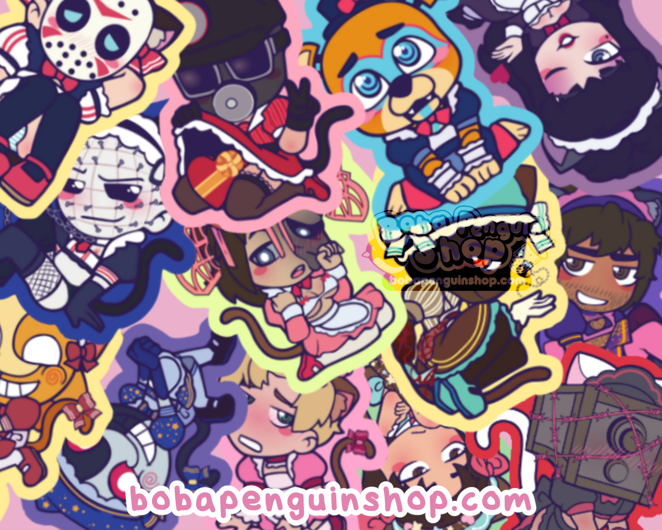 [PATREON EXCLUSIVE] 2022 LEFTOVER DIE CUT STICKERS