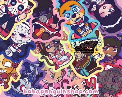 [PATREON EXCLUSIVE] 2022 LEFTOVER DIE CUT STICKERS