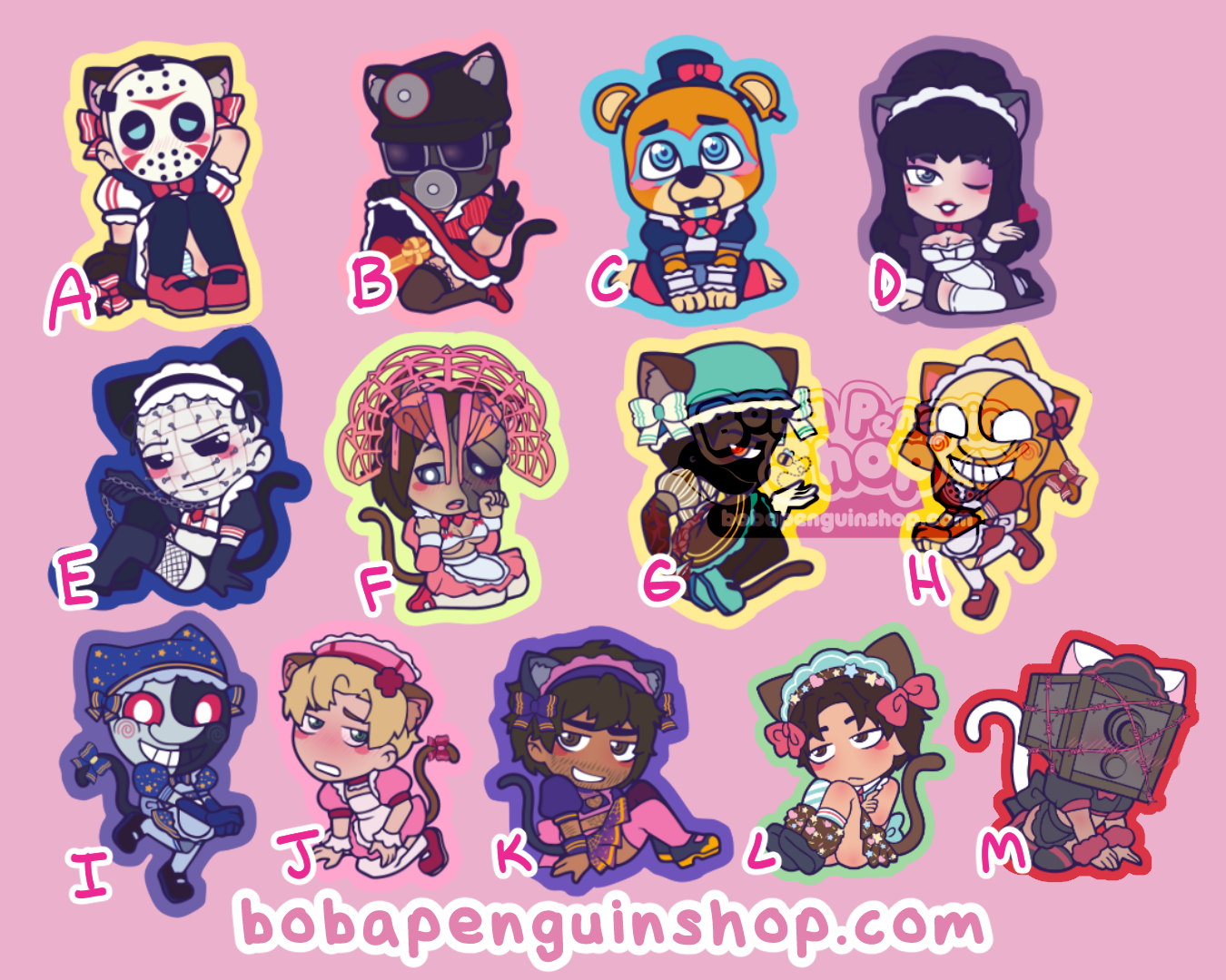 [PATREON EXCLUSIVE] 2022 LEFTOVER DIE CUT STICKERS