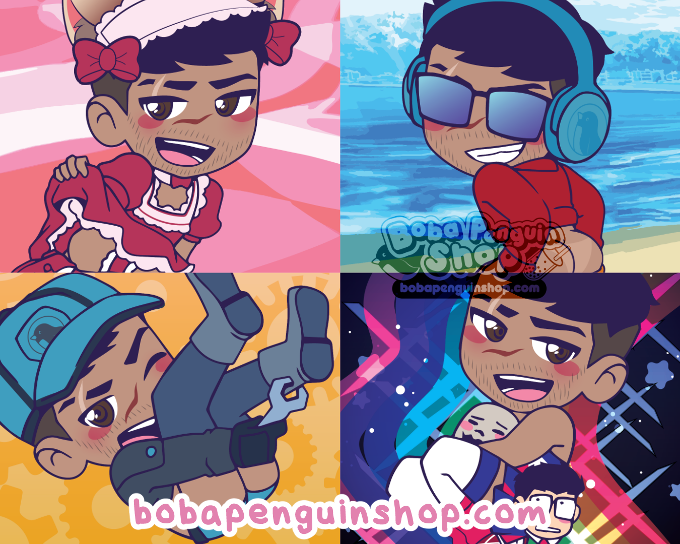 [PATREON EXCLUSIVE] 2022 LEFTOVER 4PC STICKER SETS