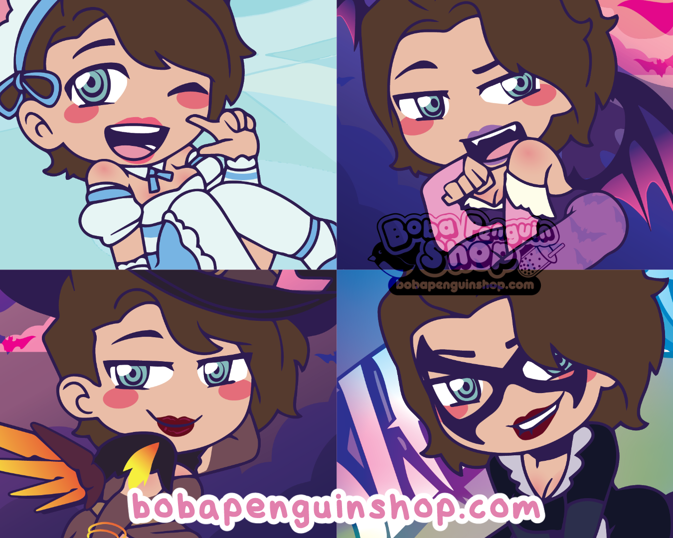 [PATREON EXCLUSIVE] 2022 LEFTOVER 4PC STICKER SETS
