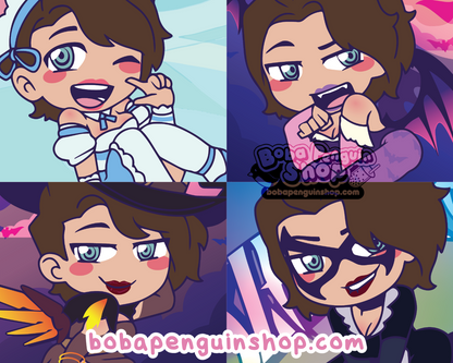 [PATREON EXCLUSIVE] 2022 LEFTOVER 4PC STICKER SETS