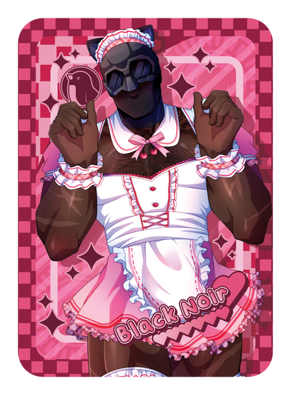 [PATREON EXCLUSIVE] BLACK NOIR MAID TRADING CARD