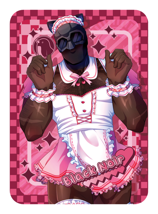 [PATREON EXCLUSIVE] BLACK NOIR MAID TRADING CARD
