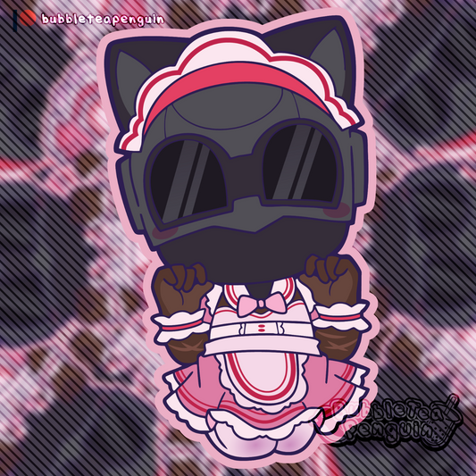 [PATREON EXCLUSIVE] BLACK NOIR MAID STICKER