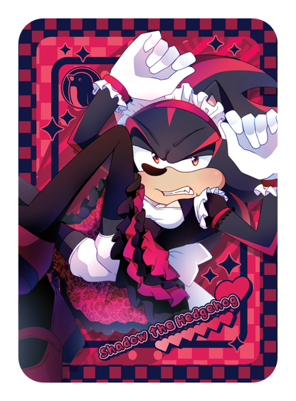 [PATREON EXCLUSIVE] SHADOW THE HEDGEHOG MAID TRADING CARD