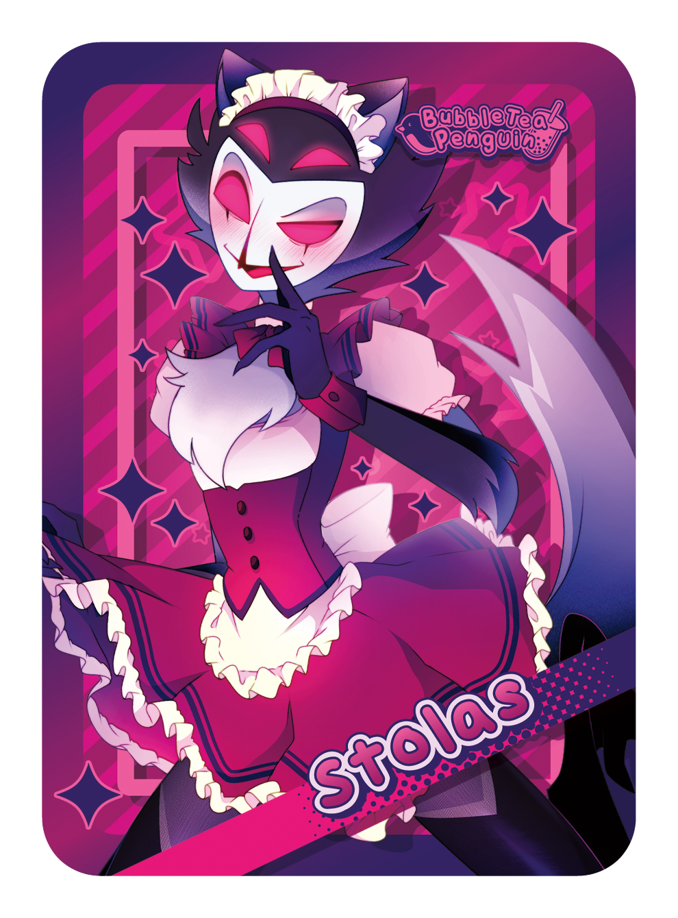 [PATREON EXCLUSIVE] STOLAS MAID TRADING CARD