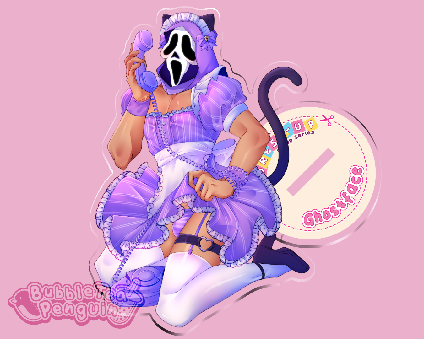 GHOSTFACE 2023 MAID ACRYLIC STANDEE 5IN