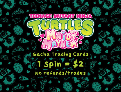TURTLE MAID PHOTOCARDS