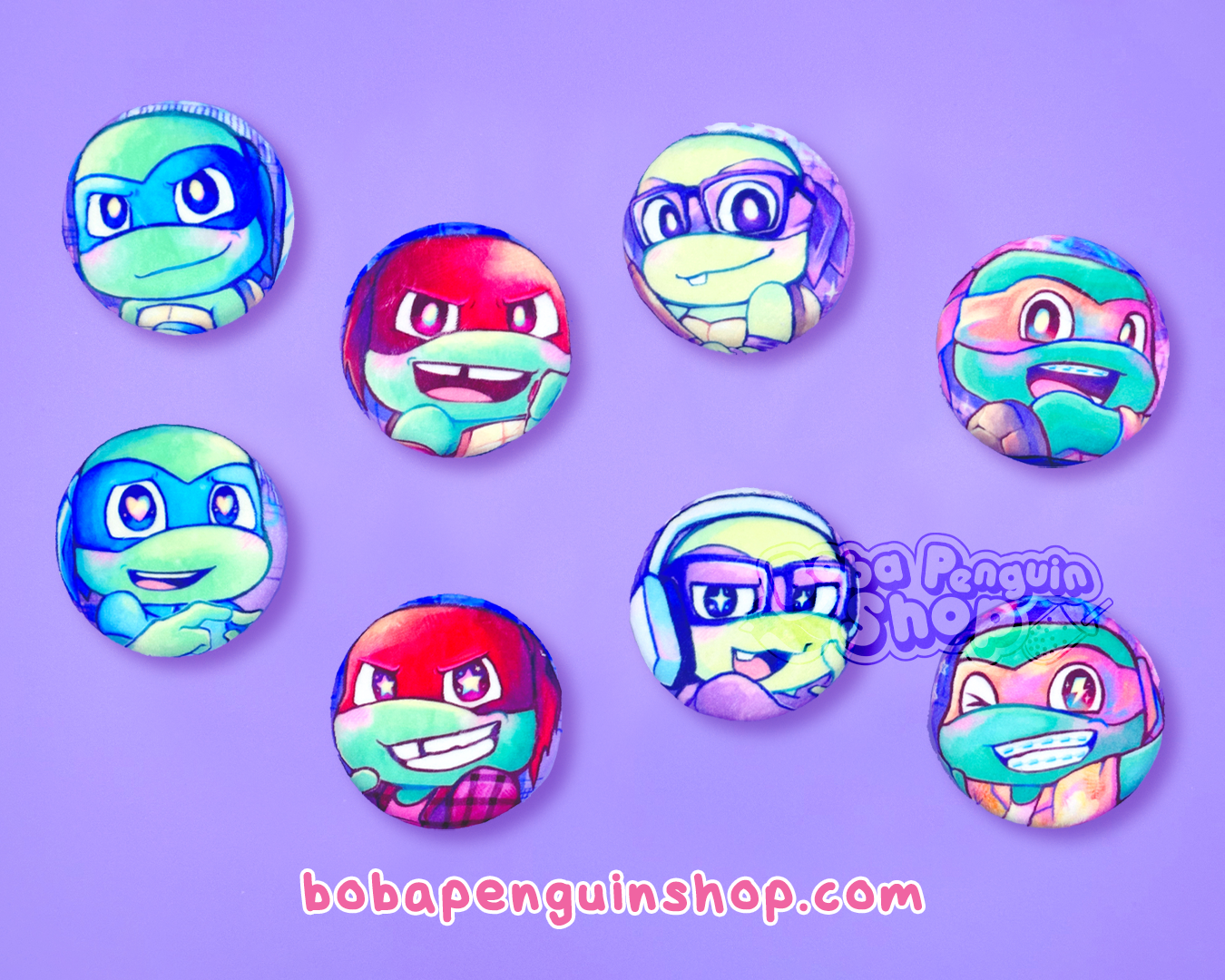 2.28" TURTLE SOFT PLUSH BADGES