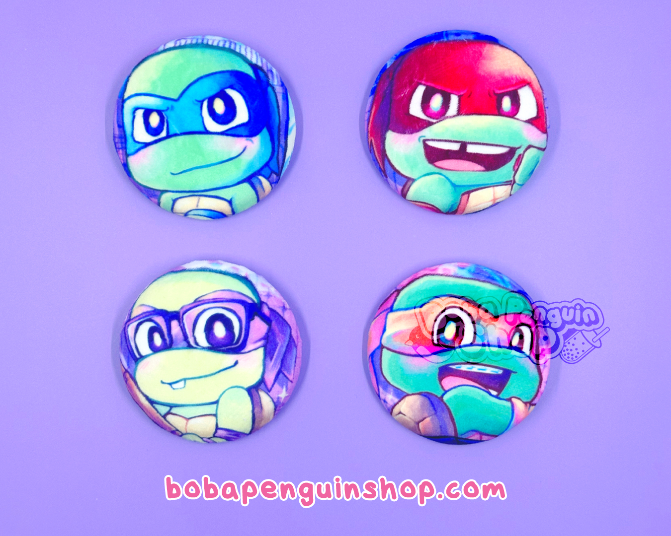 2.28" TURTLE SOFT PLUSH BADGES