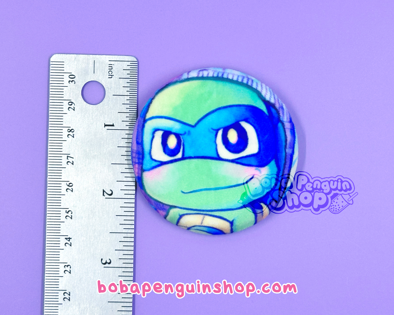 2.28" TURTLE SOFT PLUSH BADGES