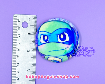 2.28" TURTLE SOFT PLUSH BADGES