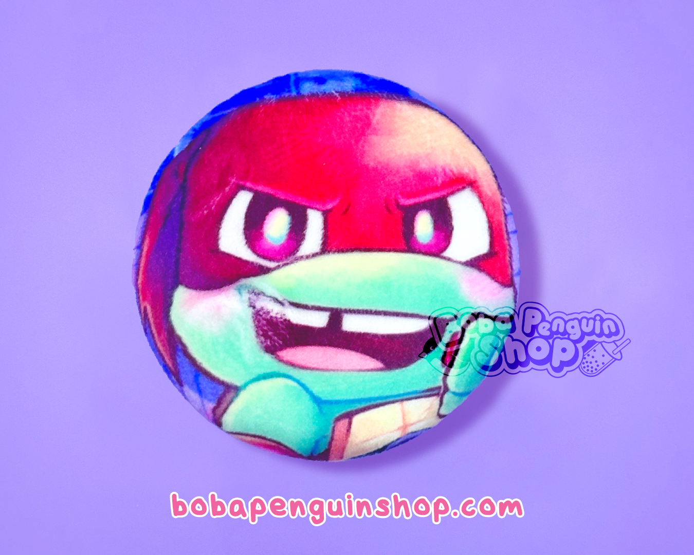 2.28" TURTLE SOFT PLUSH BADGES