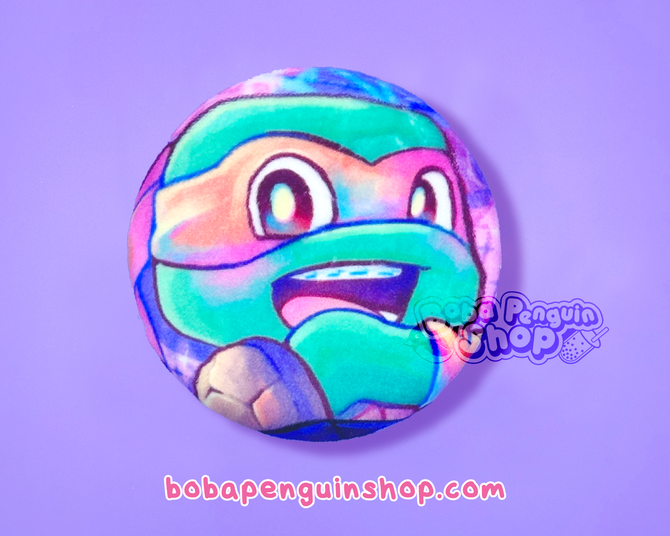 2.28" TURTLE SOFT PLUSH BADGES