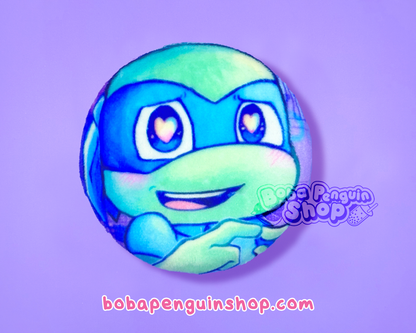 2.28" TURTLE SOFT PLUSH BADGES