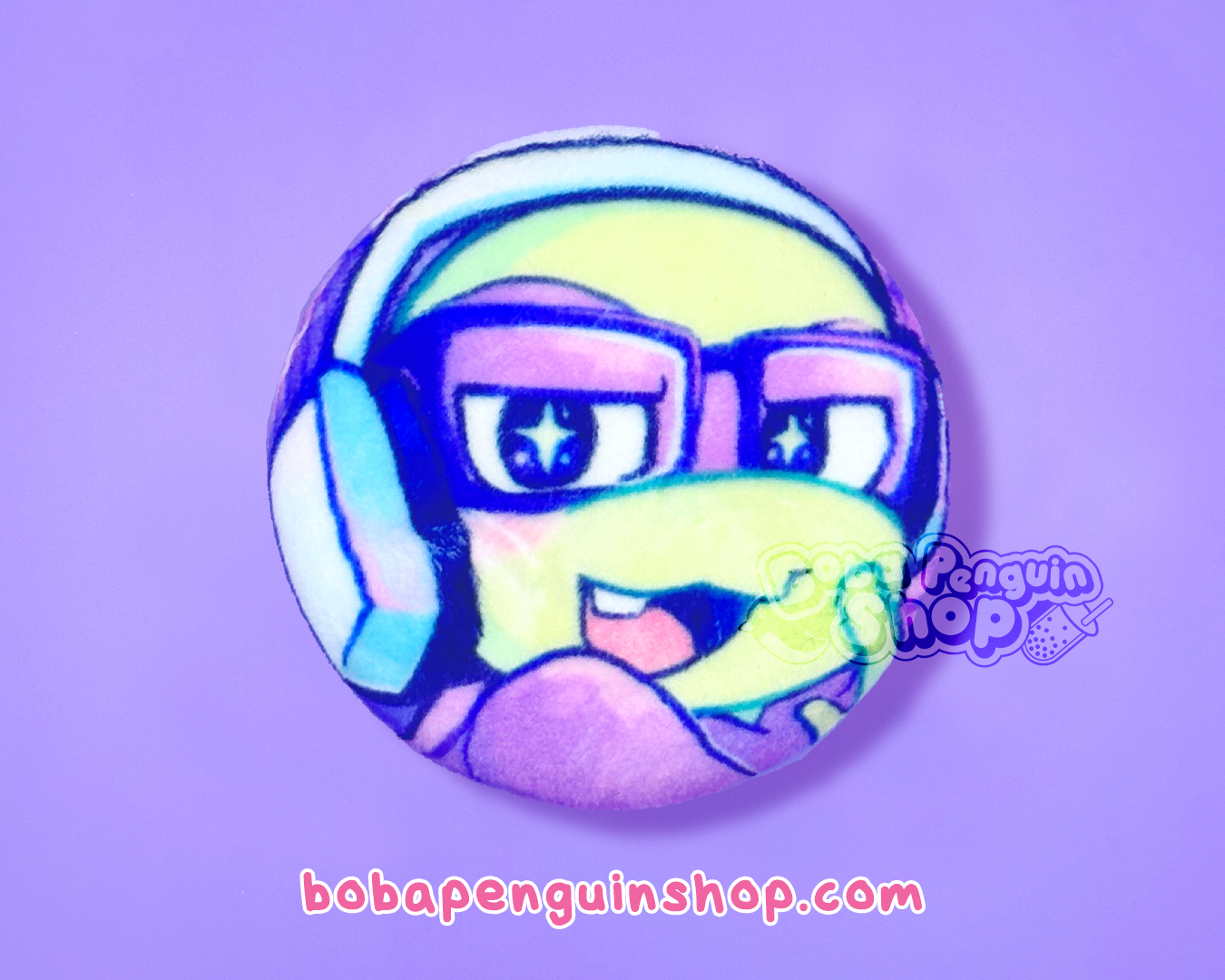 2.28" TURTLE SOFT PLUSH BADGES