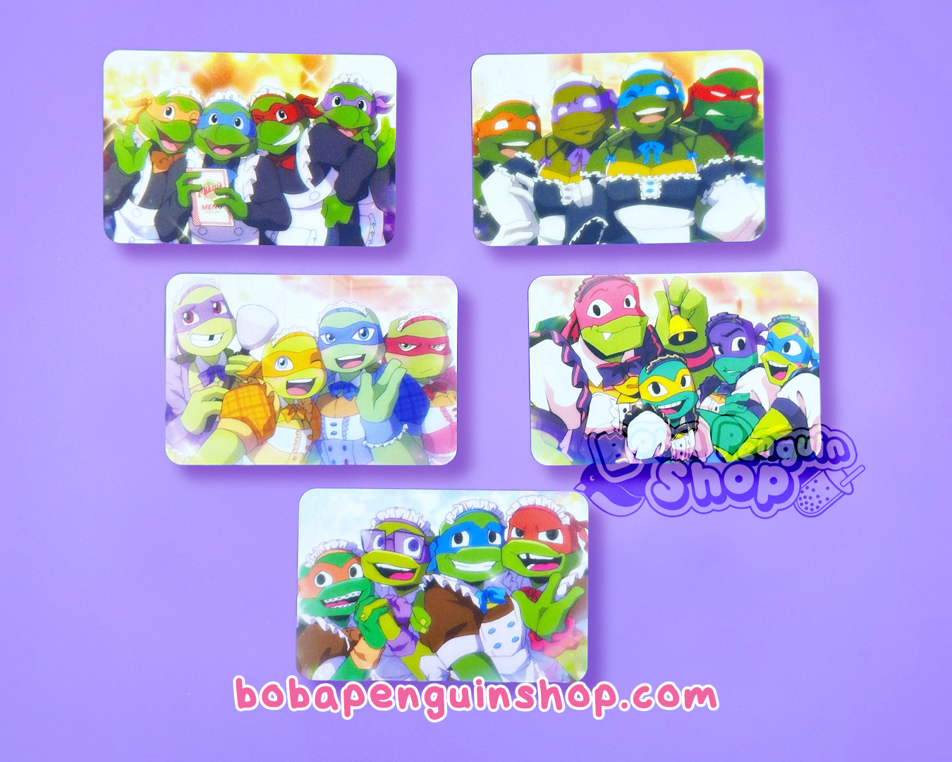TURTLE MAID PHOTOCARDS