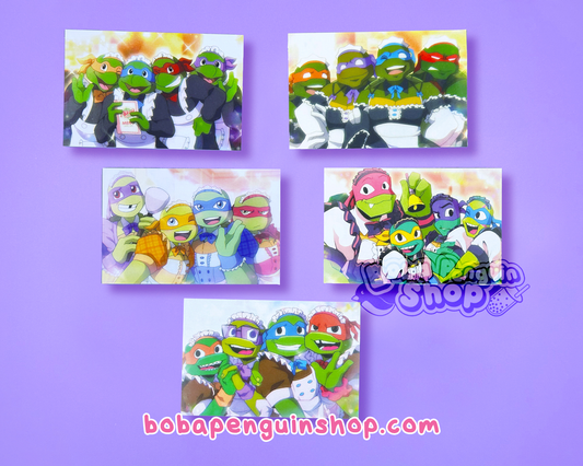 TURTLE MAID VINYL STICKERS