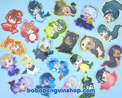 TWISTED ★ SENSATION 2.5" MATTE VINYL STICKERS