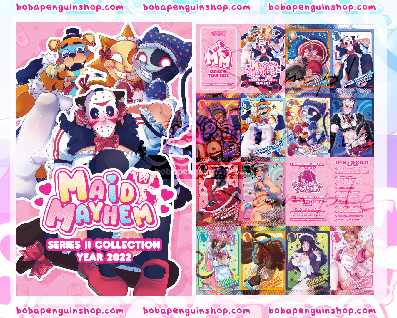 [ZINES] MINI MAID MAYHEM SERIES II COLLECTIONS