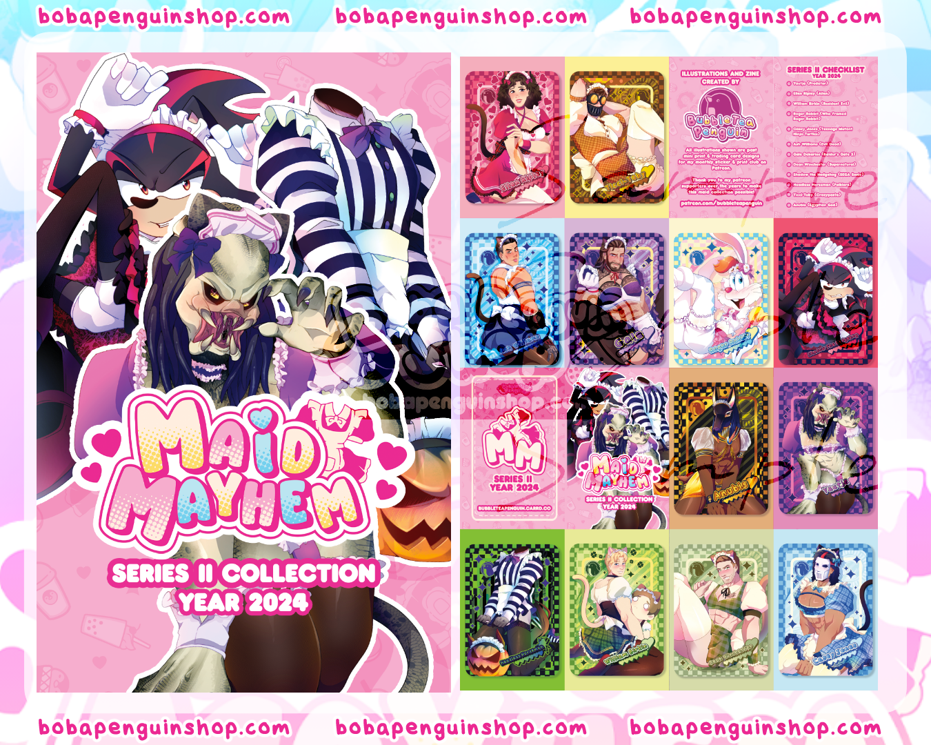 [ZINES] MINI MAID MAYHEM SERIES II COLLECTIONS